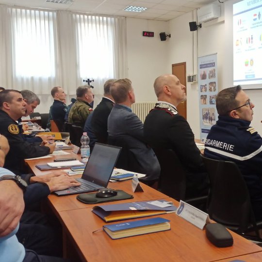 Tarnybos pareigūnai dalyvauja mokymuose Italijoje