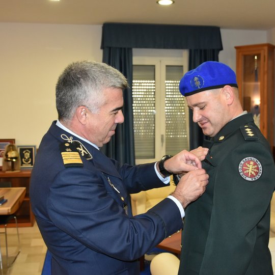 Lietuvos atstovas pradeda darbą Europos žandarmerijos pajėgų būstinėje