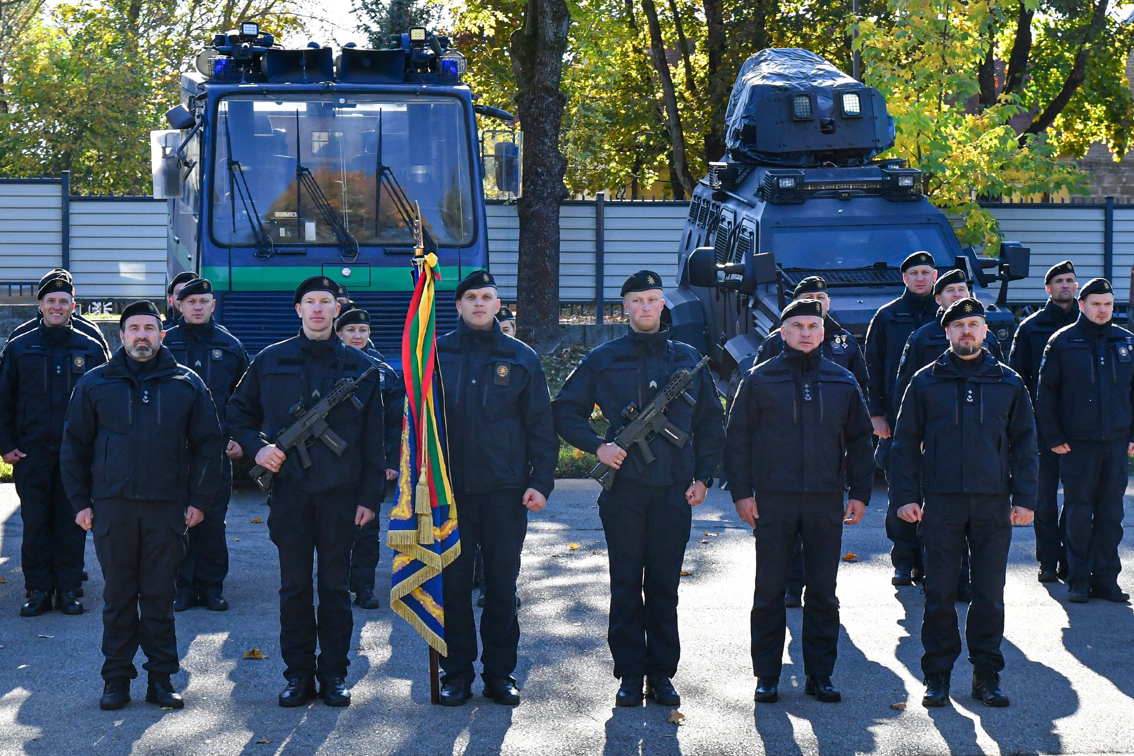 Viešojo saugumo tarnybos Kauno daliniui – 33 metai!