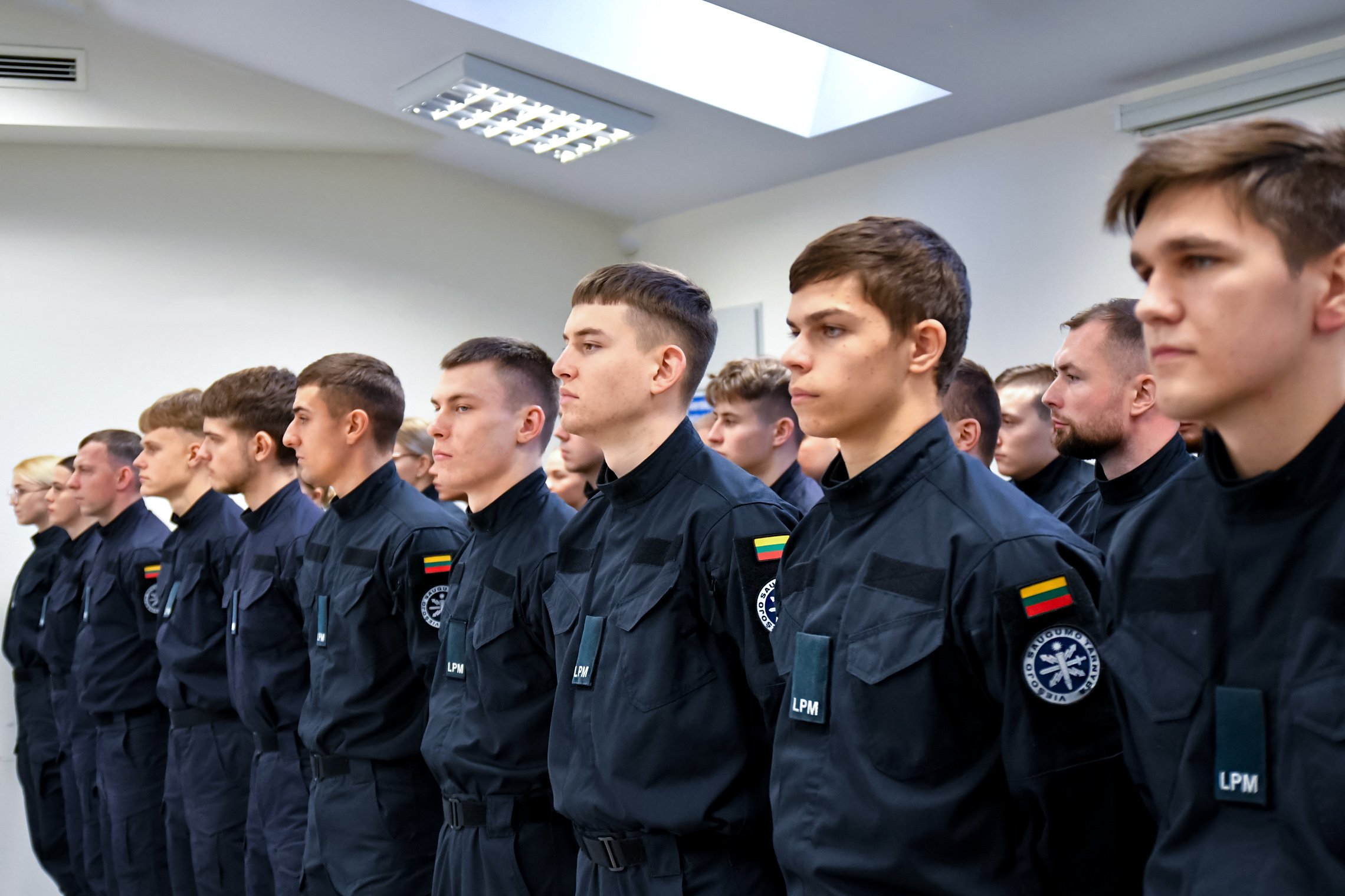 kursantų priesaikos ceremonija