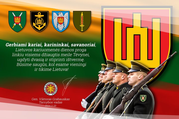  Lietuvos kariuomenės diena