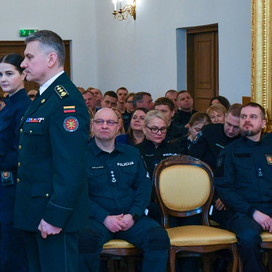 VST kursantų priesaika