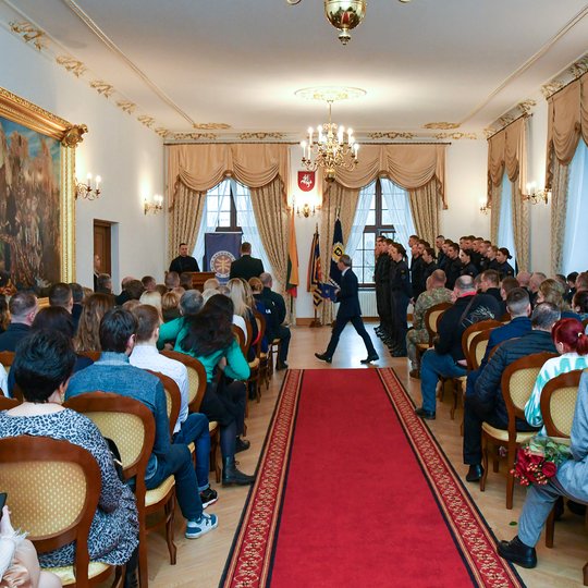 VST kursantų priesaika