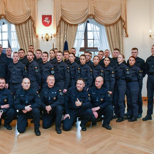 VST kursantų priesaika