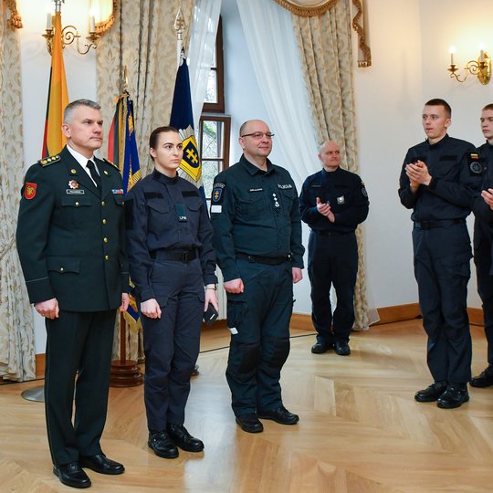 VST kursantų priesaika