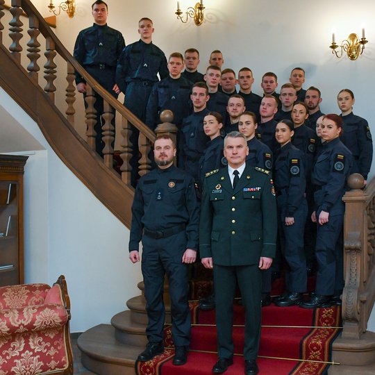 VST kursantų priesaika