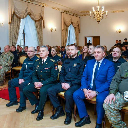 VST kursantų priesaika