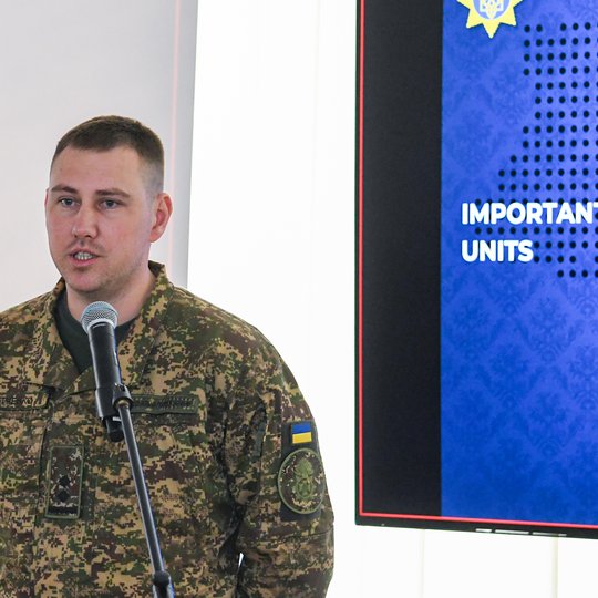 Ukrainos Nacionalinės gvardijos vizitas VST