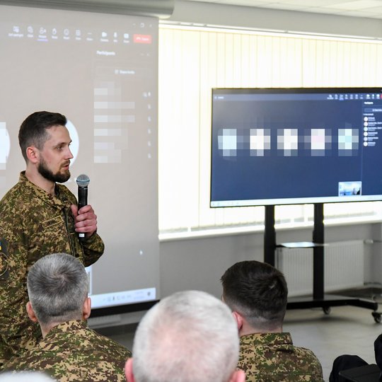 Ukrainos Nacionalinės gvardijos vizitas VST
