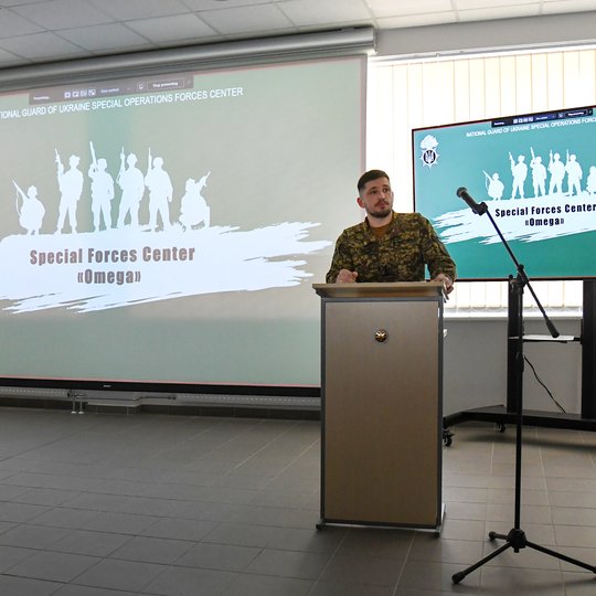 Ukrainos Nacionalinės gvardijos vizitas VST