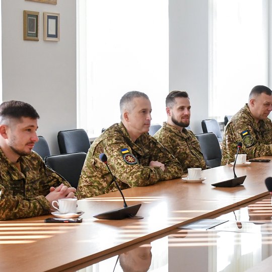 Ukrainos Nacionalinės gvardijos vizitas VST