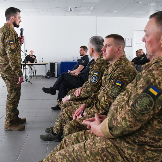 Ukrainos Nacionalinės gvardijos vizitas VST