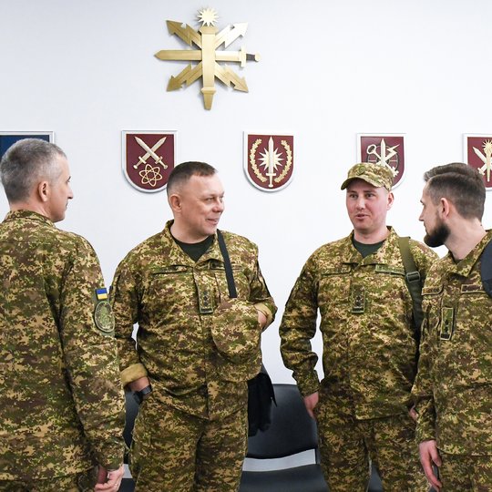 Ukrainos Nacionalinės gvardijos vizitas VST