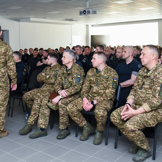 Ukrainos Nacionalinės gvardijos vizitas VST