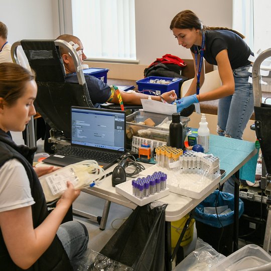 Kraujo donorystė Viešojo saugumo tarnyboje