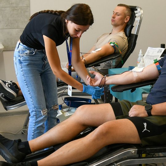 Kraujo donorystė Viešojo saugumo tarnyboje