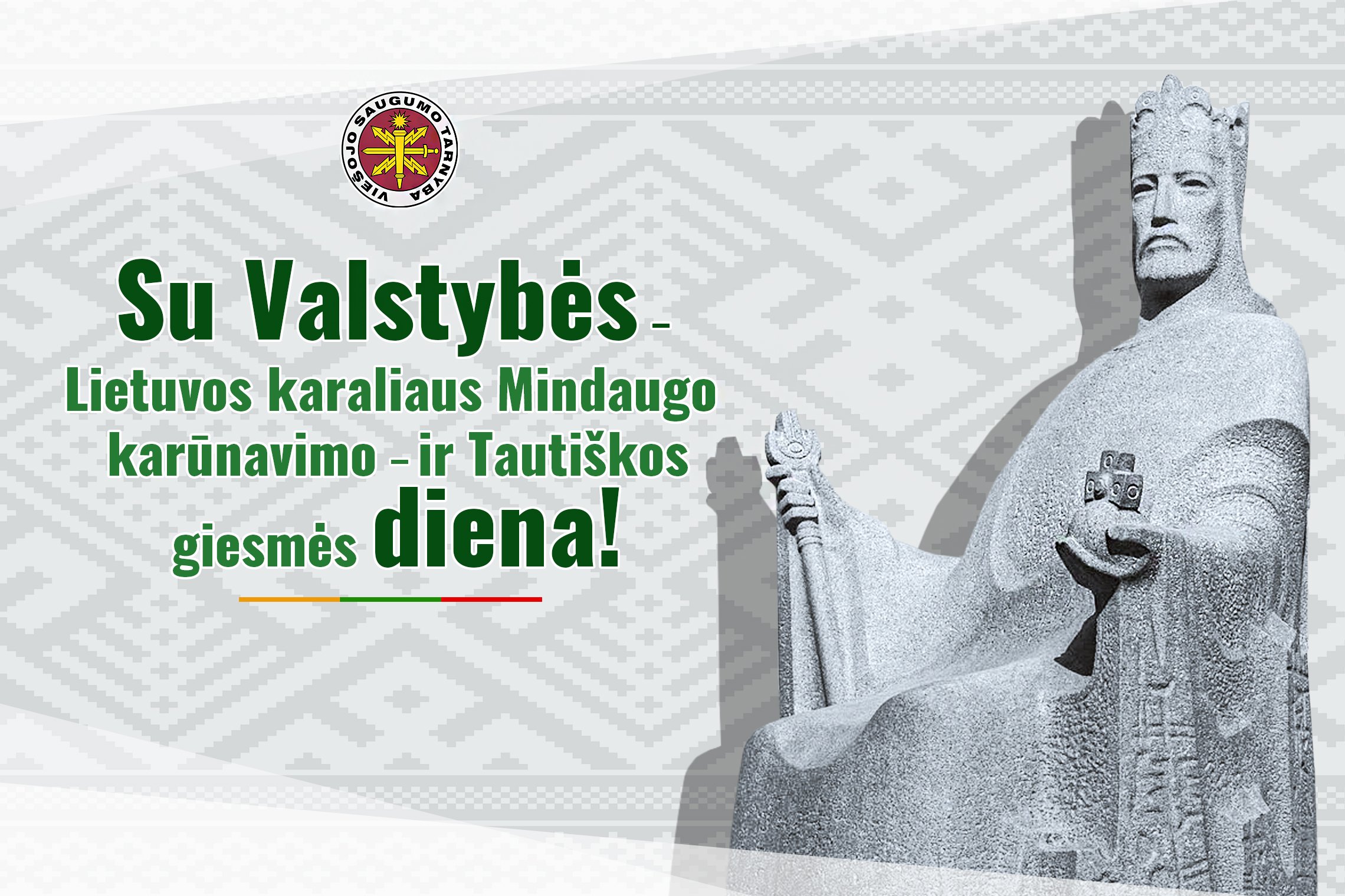 Sveikinimas Valstybės dienos proga