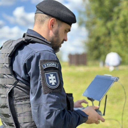 Lauko taktikos pratybos „Karaliaus kirtis 2024“