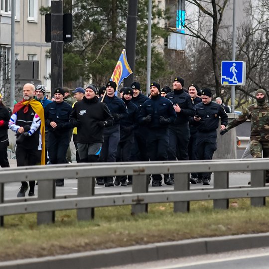 XXXIII tradicinis tarptautinis pagarbos bėgimas „Gyvybės ir mirties keliu“