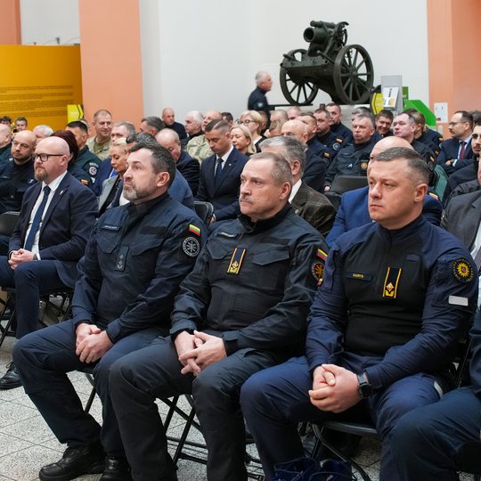 Viešojo saugumo tarnyba. Kauno daliniui – 34-eri!