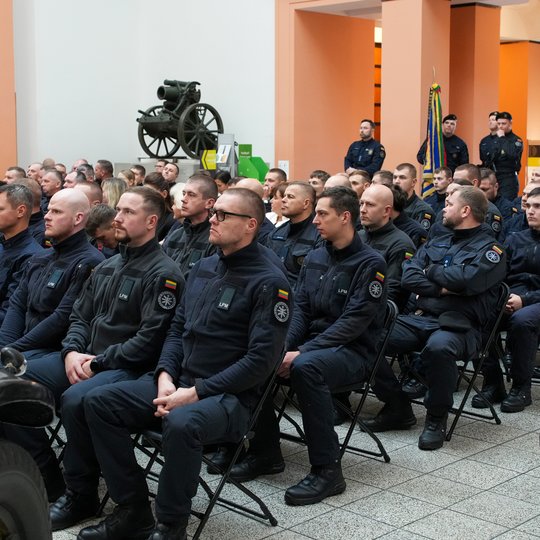 Viešojo saugumo tarnyba. Kauno daliniui – 34-eri!