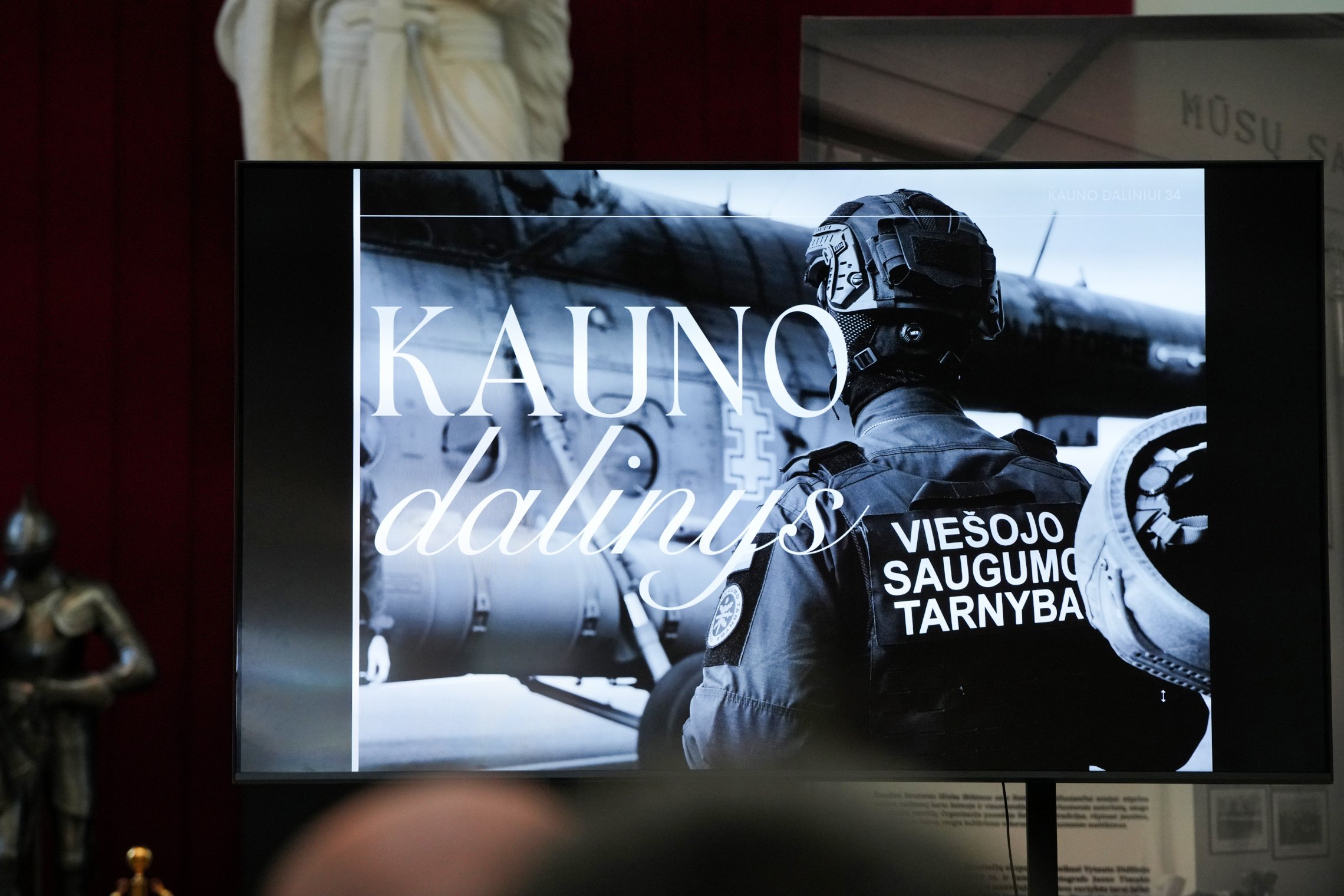 Viešojo saugumo tarnyba. Kauno daliniui – 34-eri!