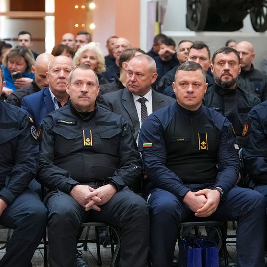 Viešojo saugumo tarnyba. Kauno daliniui – 34-eri!