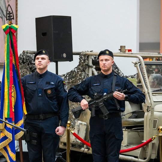 Viešojo saugumo tarnyba. Kauno daliniui – 34-eri!