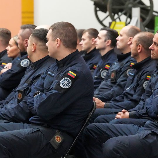 Viešojo saugumo tarnyba. Kauno daliniui – 34-eri!