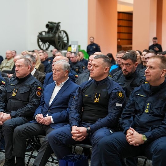 Viešojo saugumo tarnyba. Kauno daliniui – 34-eri!