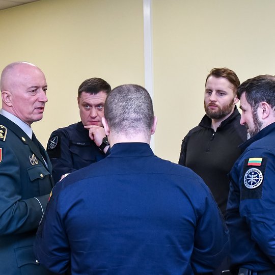 Klaipėdos dalinio 8-ųjų įkūrimo metinių minėjimo renginys