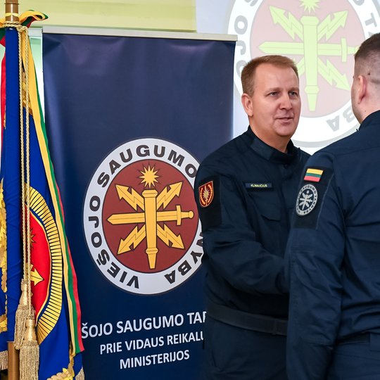 Klaipėdos dalinio 8-ųjų įkūrimo metinių minėjimo renginys