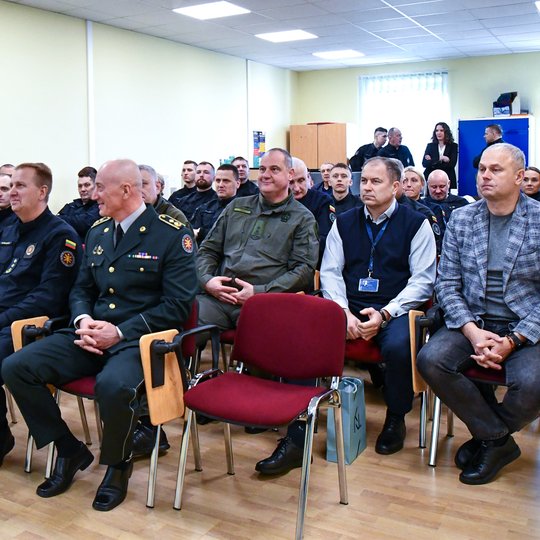 Klaipėdos dalinio 8-ųjų įkūrimo metinių minėjimo renginys