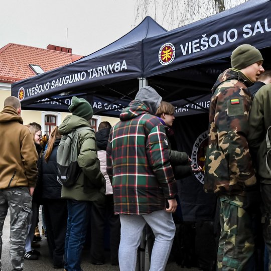 Viešojo saugumo tarnyba – Karo akademijos atvirų durų dienoje