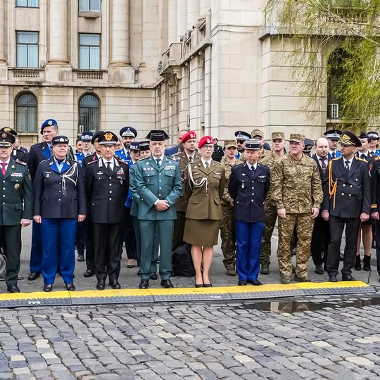 Rumunijos žandarmerijos įkūrimo 175-ųjų metinių minėjimas