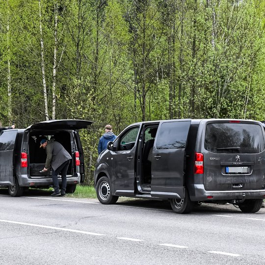 Viešojo saugumo tarnybos Visagino dalinio taikos meto užduočių pratybos