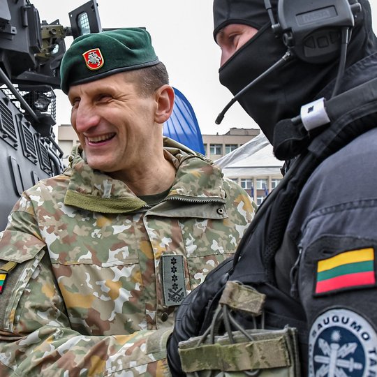 Partizanų pagerbimo, visuomenės ir kariuomenės vienybės šventė Marijampolėje