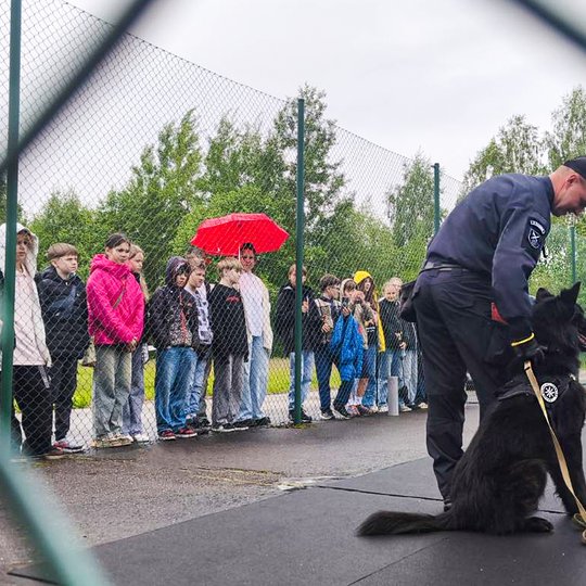 Mokinių vizitas VST Visagino dalinyje
