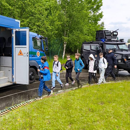 Mokinių vizitas VST Visagino dalinyje