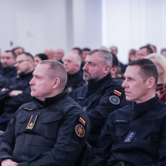 Vasario 16-osios šventė Viešojo saugumo tarnyboje