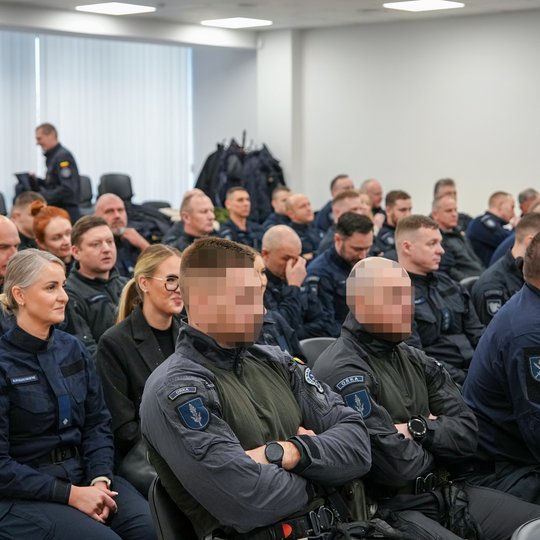 Vasario 16-osios šventė Viešojo saugumo tarnyboje