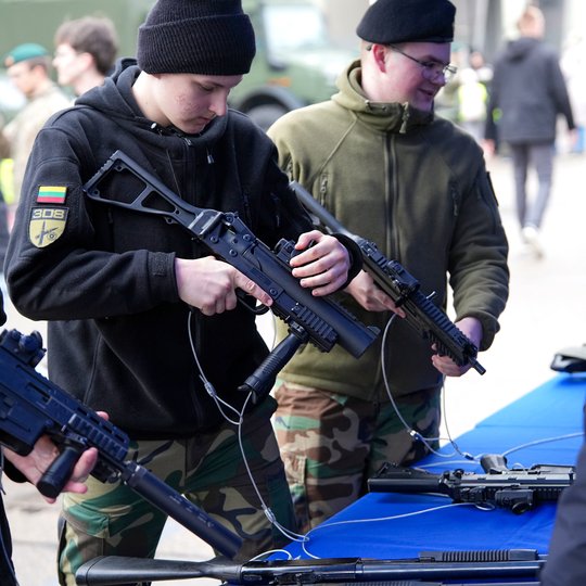 VST Generolo Jono Žemaičio Lietuvos karo akademijoje Atvirų durų dienoje