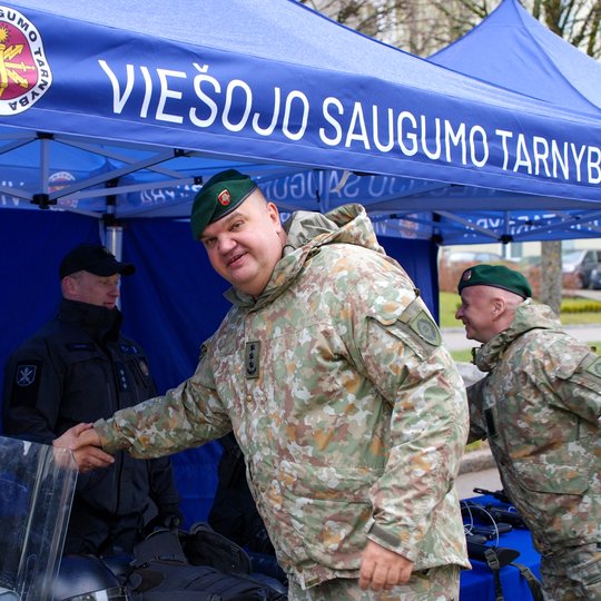 VST Generolo Jono Žemaičio Lietuvos karo akademijoje Atvirų durų dienoje