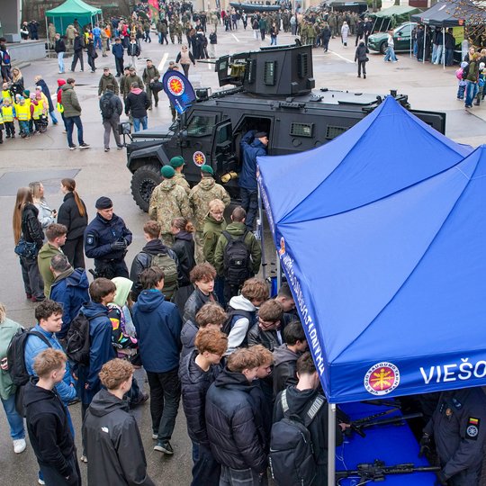 VST Generolo Jono Žemaičio Lietuvos karo akademijoje Atvirų durų dienoje