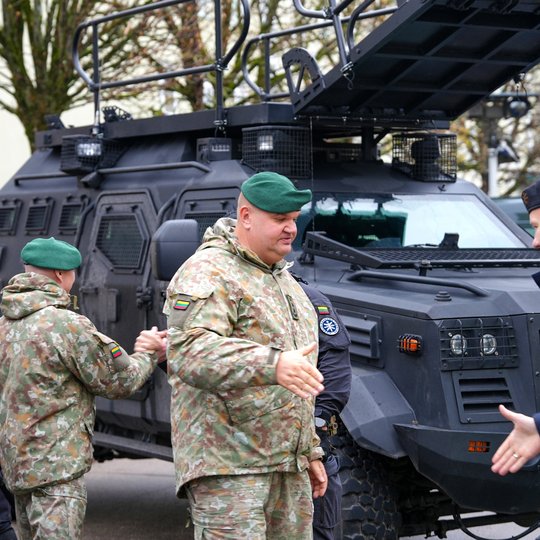 VST Generolo Jono Žemaičio Lietuvos karo akademijoje Atvirų durų dienoje